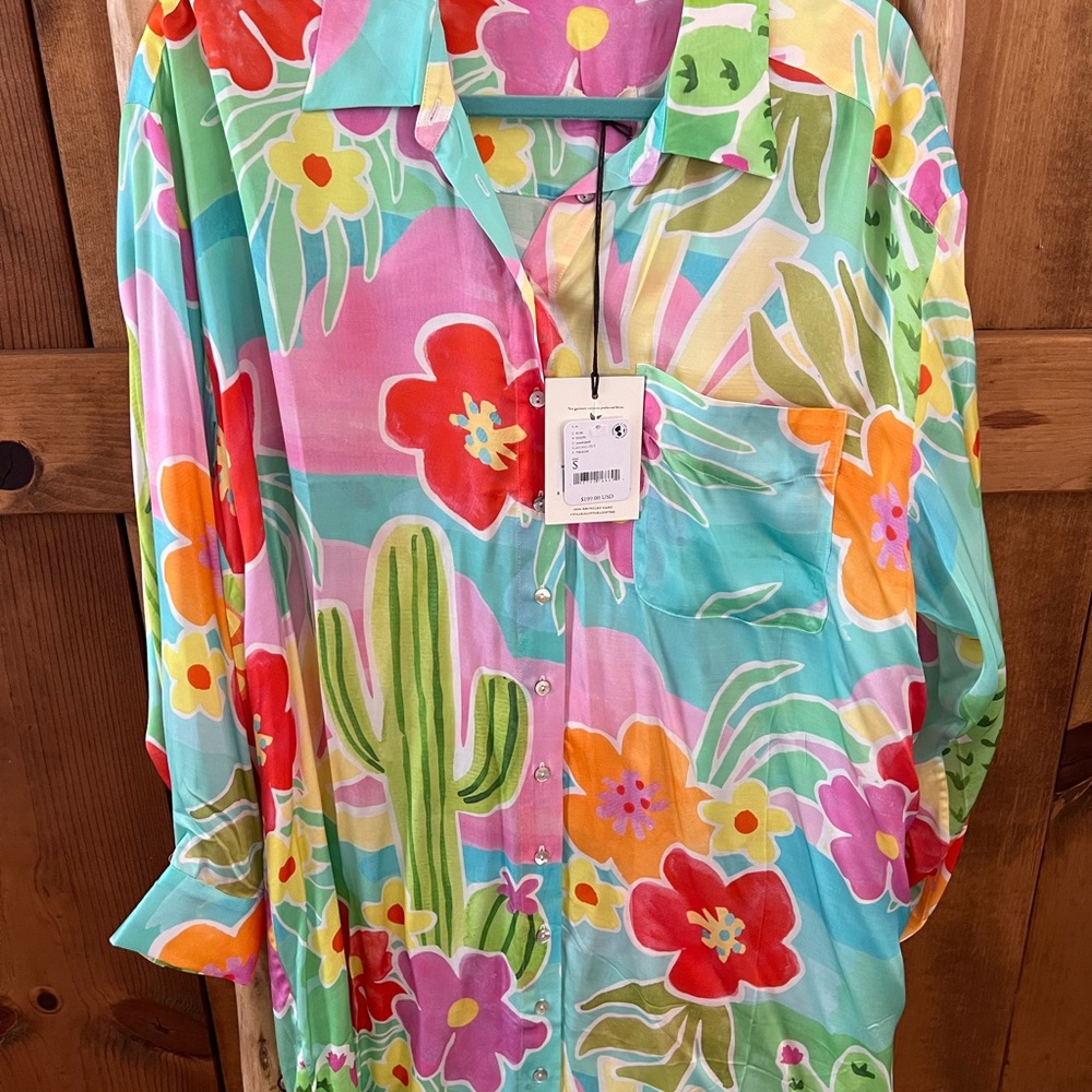 SPELL Margi Time Button-Up Blouse
